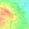 Pavoorchatram topographic map, elevation, terrain
