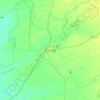 Modhera topographic map, elevation, terrain