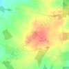 Warnsdorf topographic map, elevation, terrain