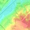 Ruhleben topographic map, elevation, terrain