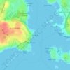 Yew Point topographic map, elevation, terrain