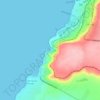 Puerto Ingles topographic map, elevation, terrain