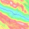 Chempakappara topographic map, elevation, terrain