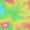 Seethagangula topographic map, elevation, terrain