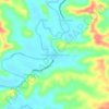 Sinidman Occidental topographic map, elevation, terrain