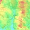 Jaudling topographic map, elevation, terrain
