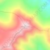 Slide Mountain topographic map, elevation, terrain