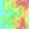 Gammaduwa topographic map, elevation, terrain