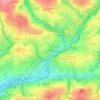 Locménal topographic map, elevation, terrain