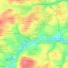 La Fichière topographic map, elevation, terrain