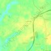 Branchwood topographic map, elevation, terrain