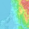 Desmarais topographic map, elevation, terrain