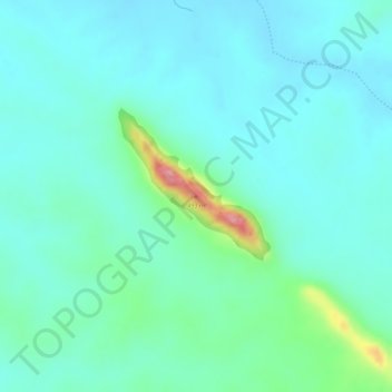 Mount Nigger topographic map, elevation, terrain