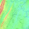 Martinsburg topographic map, elevation, terrain