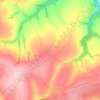 Pant-yr-hwddwch topographic map, elevation, terrain