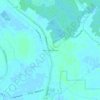 Point-Aux-Chenes topographic map, elevation, terrain