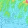 Grindang topographic map, elevation, terrain