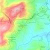 Alfarazes topographic map, elevation, terrain