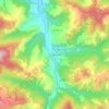 Scaletta Uzzone topographic map, elevation, terrain