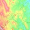 Maksanah topographic map, elevation, terrain