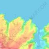 Ortiguera topographic map, elevation, terrain