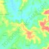 Deralakatte topographic map, elevation, terrain
