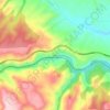 Jubera topographic map, elevation, terrain