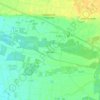 Orconte topographic map, elevation, terrain