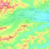 Corridonia topographic map, elevation, terrain