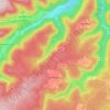 Aichelberg topographic map, elevation, terrain