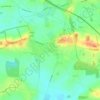 Brinklow CP topographic map, elevation, terrain