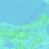 Nueva Orleans topographic map, elevation, terrain
