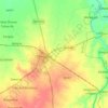 Shegaon (R) topographic map, elevation, terrain