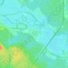 Burig topographic map, elevation, terrain