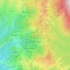 Mazzola topographic map, elevation, terrain