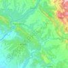 Dhar Kalan Tahsil topographic map, elevation, terrain
