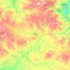 Sorgun topographic map, elevation, terrain