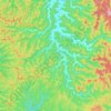 Laguna topographic map, elevation, terrain