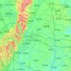 Jintang County topographic map, elevation, terrain