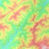 Noklak topographic map, elevation, terrain