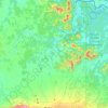 Pital topographic map, elevation, terrain