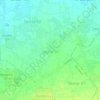 Sector 91 topographic map, elevation, terrain