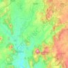 Harohalli taluk topographic map, elevation, terrain