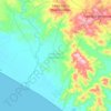 Santa María Huazolotitlán topographic map, elevation, terrain