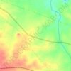 Kanchanpur topographic map, elevation, terrain