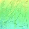 Koshi topographic map, elevation, terrain