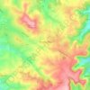 Menetou-Râtel topographic map, elevation, terrain