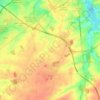 Trouy topographic map, elevation, terrain