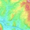 Betziesdorf topographic map, elevation, terrain