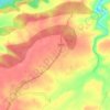 Chandola topographic map, elevation, terrain